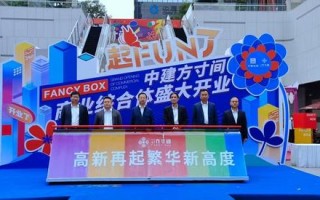 西安高新娱乐场所,中建方寸间亮相高新区创业新大陆 打造西安CBD商业新生态