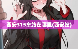 西安315车站在哪里(西安站)