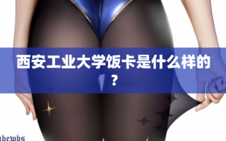 西安工业大学饭卡是什么样的？