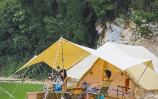西安郊区休闲summerlife格兰篷帐篷营地「西安夏日荷花盛开季节在此感受大自然赋予大自然赋予的身心享受」