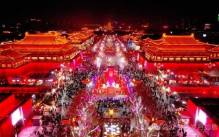 快来西安欣赏完美夜景！西安大唐不夜城美轮美奂