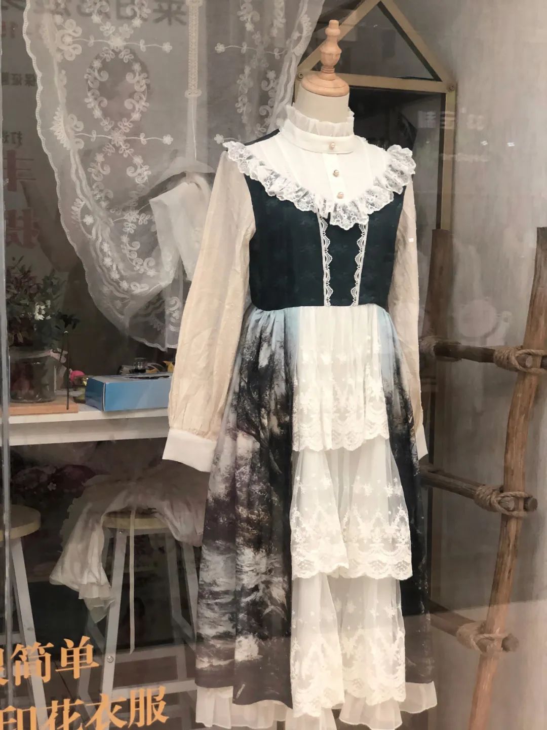 西安3家JK、洛丽塔、汉服实体店！疯狂试穿2小时，我爱上了！-第29张图片