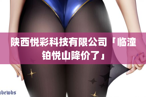 陕西悦彩科技有限公司「临潼铂悦山降价了」