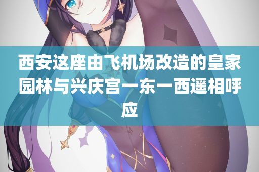 西安这座由飞机场改造的皇家园林与兴庆宫一东一西遥相呼应