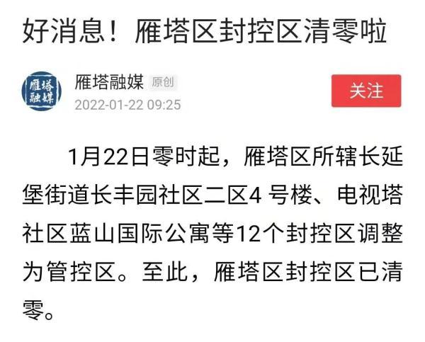 西安足浴按摩 论坛(高新几乎全域调整为防范区) 第1张