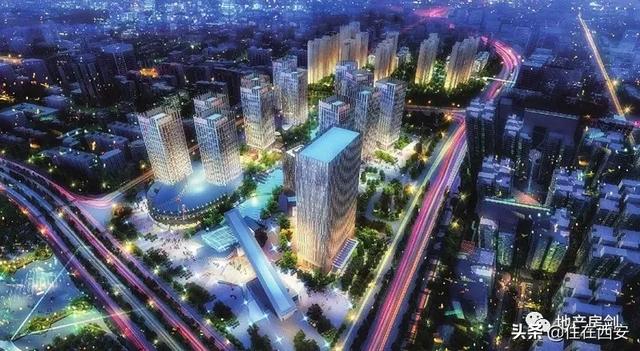 西安城东罕见双景电梯豪宅金裕青青家园住宅小区,西安城东罕见双景电梯豪宅金裕青青家园 第2张