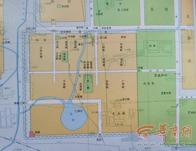 未央宫汉长安城永远的皇宫,汉室皇宫正宫叫什么名字  第11张
