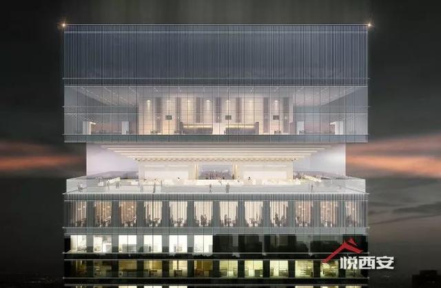 西安高新技术产业开发区西安第一高楼诞生,刷新天际线 第9张