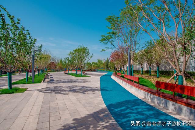西安永安渠海绵城市公园,有儿童乐园,看看尼康色彩大片来袭 第2张