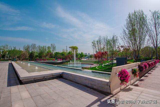 西安永安渠海绵城市公园,有儿童乐园,看看尼康色彩大片来袭 第3张