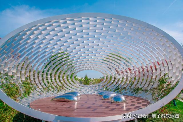 西安永安渠海绵城市公园,有儿童乐园,看看尼康色彩大片来袭 第9张