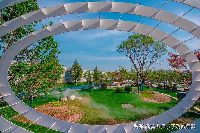 西安永安渠海绵城市公园,有儿童乐园,看看尼康色彩大片来袭 第11张