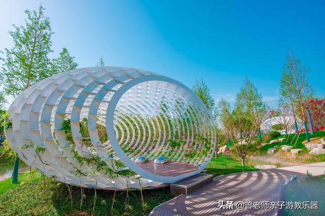 西安永安渠海绵城市公园,有儿童乐园,看看尼康色彩大片来袭 第14张