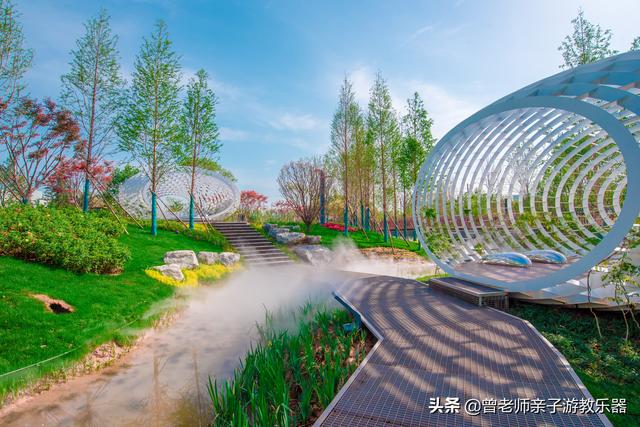 西安永安渠海绵城市公园,有儿童乐园,看看尼康色彩大片来袭 第17张