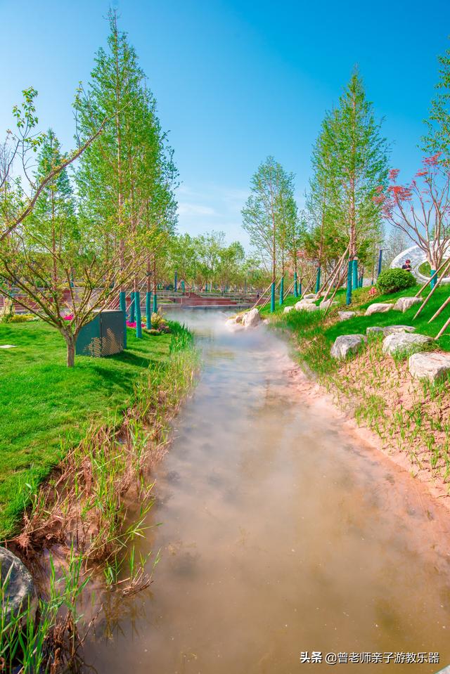 西安永安渠海绵城市公园,有儿童乐园,看看尼康色彩大片来袭 第16张