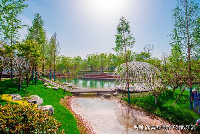 西安永安渠海绵城市公园,有儿童乐园,看看尼康色彩大片来袭 第19张