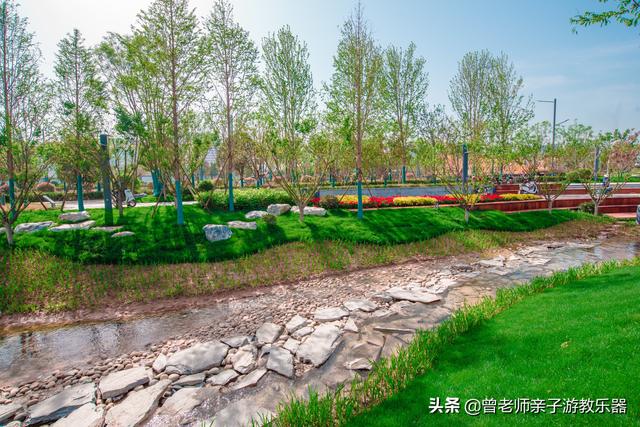 西安永安渠海绵城市公园,有儿童乐园,看看尼康色彩大片来袭 第22张