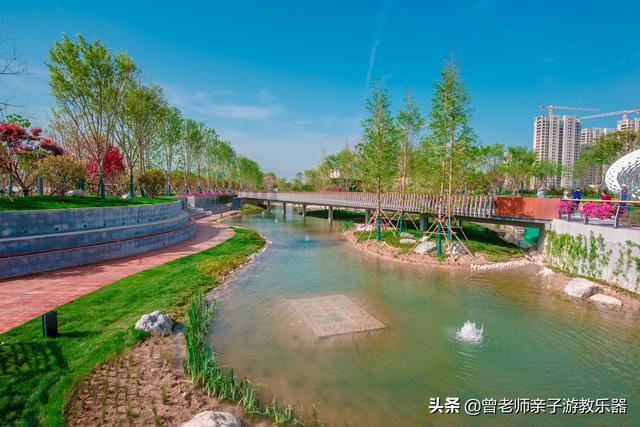 西安永安渠海绵城市公园,有儿童乐园,看看尼康色彩大片来袭 第27张