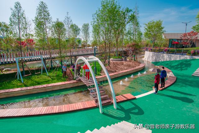 西安永安渠海绵城市公园,有儿童乐园,看看尼康色彩大片来袭 第30张
