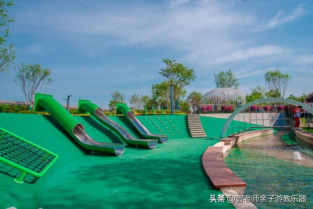 西安永安渠海绵城市公园,有儿童乐园,看看尼康色彩大片来袭 第31张