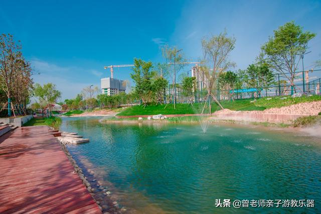西安永安渠海绵城市公园,有儿童乐园,看看尼康色彩大片来袭 第39张