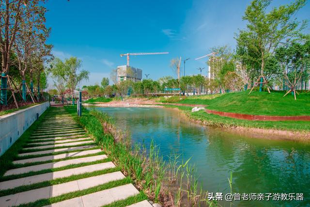 西安永安渠海绵城市公园,有儿童乐园,看看尼康色彩大片来袭 第40张