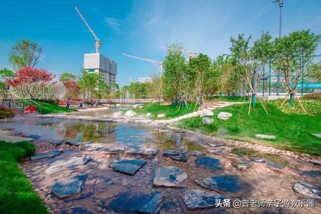 西安永安渠海绵城市公园,有儿童乐园,看看尼康色彩大片来袭 第44张