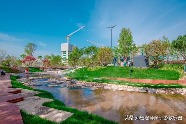 西安永安渠海绵城市公园,有儿童乐园,看看尼康色彩大片来袭 第43张
