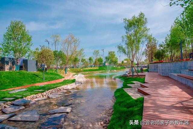 西安永安渠海绵城市公园,有儿童乐园,看看尼康色彩大片来袭 第45张