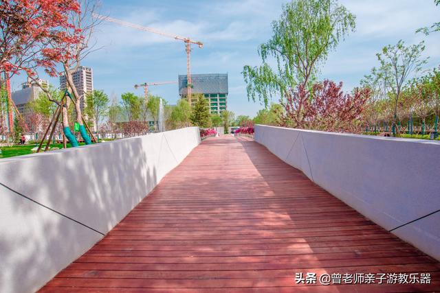 西安永安渠海绵城市公园,有儿童乐园,看看尼康色彩大片来袭 第51张