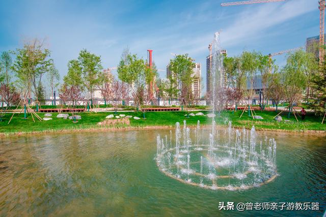 西安永安渠海绵城市公园,有儿童乐园,看看尼康色彩大片来袭 第52张