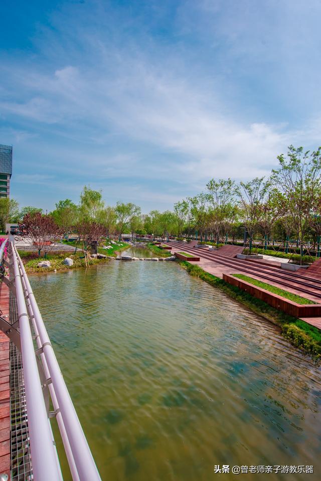 西安永安渠海绵城市公园,有儿童乐园,看看尼康色彩大片来袭 第55张