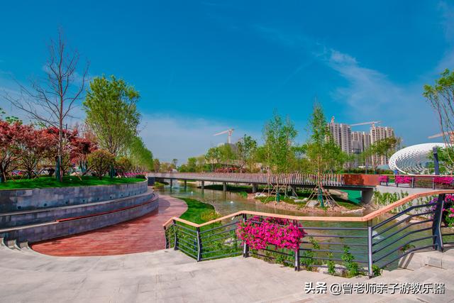 西安永安渠海绵城市公园,有儿童乐园,看看尼康色彩大片来袭 第64张