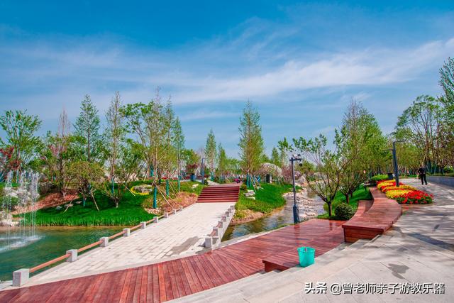 西安永安渠海绵城市公园,有儿童乐园,看看尼康色彩大片来袭 第66张