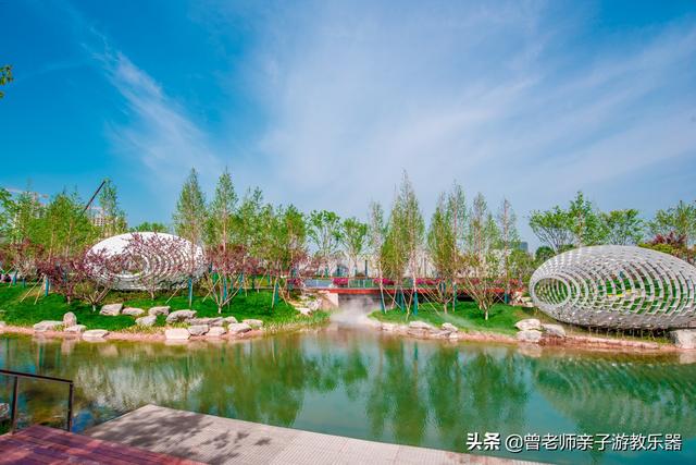 西安永安渠海绵城市公园,有儿童乐园,看看尼康色彩大片来袭 第67张