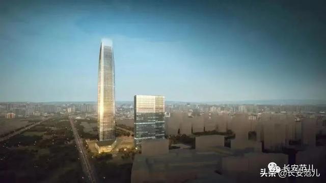 西安万达one370米超高地标开建370米西安“第二高” 第1张