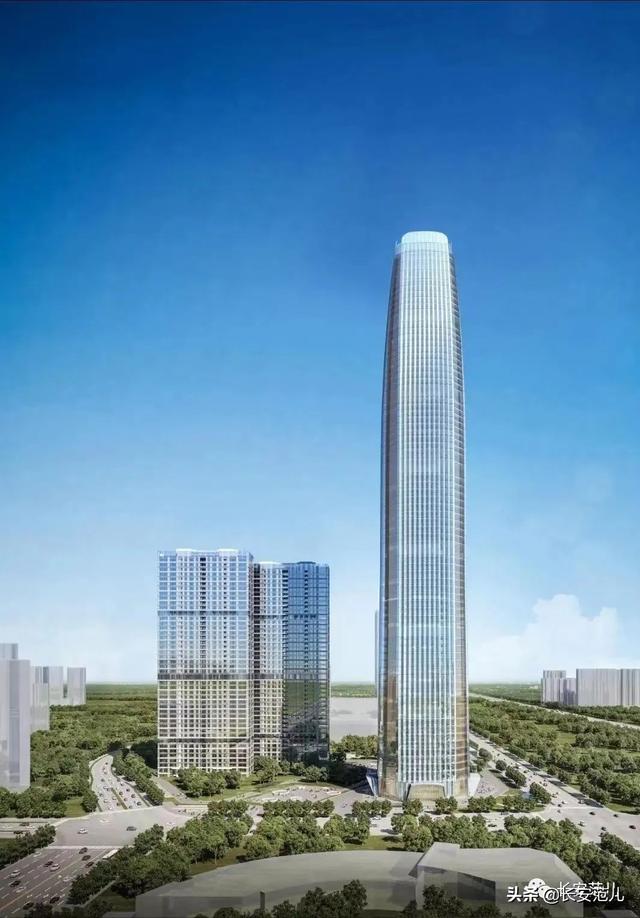 西安万达one370米超高地标开建370米西安“第二高” 第4张
