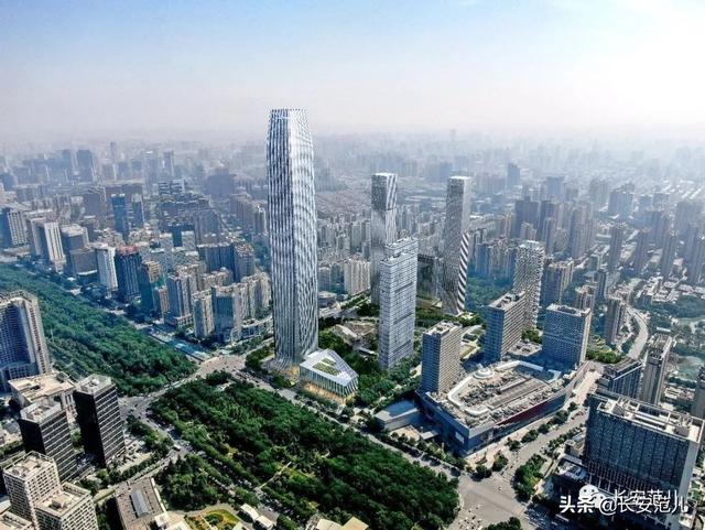 西安万达one370米超高地标开建370米西安“第二高” 第8张