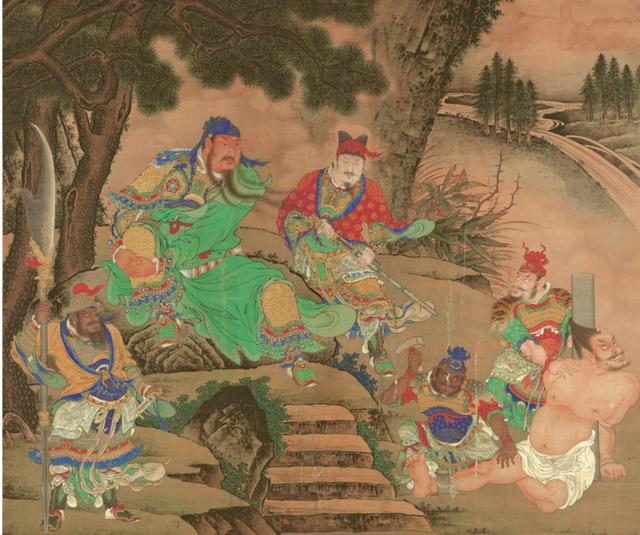 《三国演义》关羽走麦城剧照《三国演义》关羽饰演者陆树铭 第9张