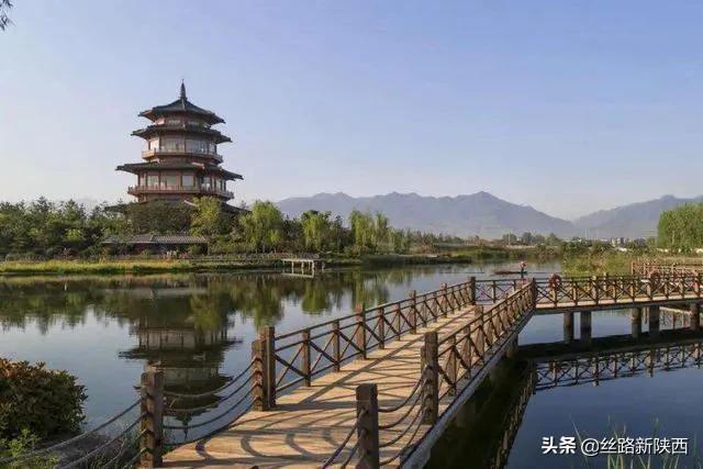 陕西耗资120亿的公园，被称西安“大西湖”，门票免费  第1张