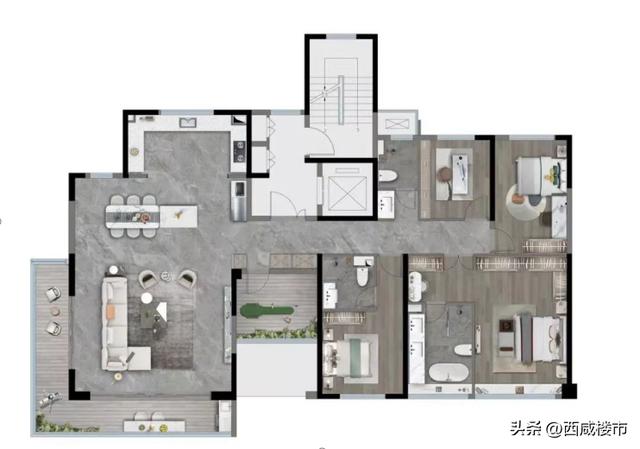 西安顶尖富豪抢着“买单”,这座豪宅到底有何不同? 第3张