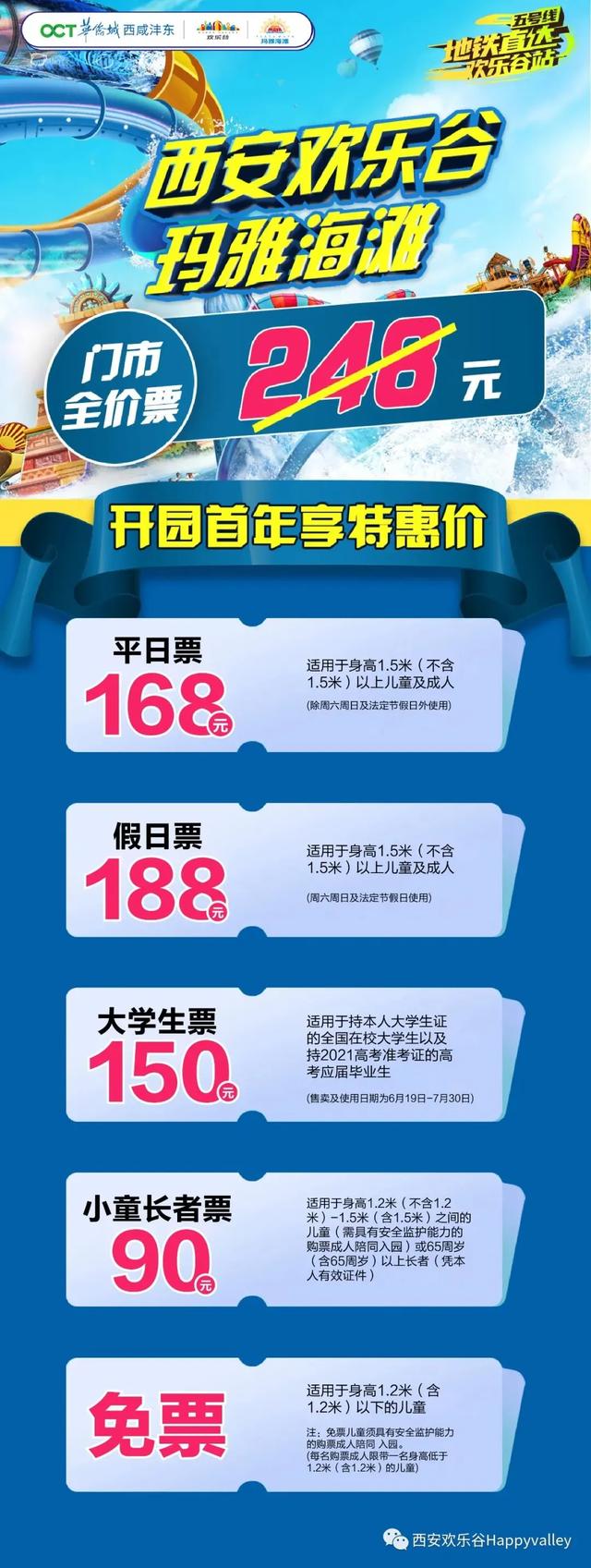 西安欢乐谷·玛雅海滩正式对市民开放 第14张