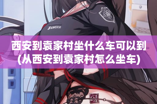 西安到袁家村坐什么车可以到(从西安到袁家村怎么坐车)