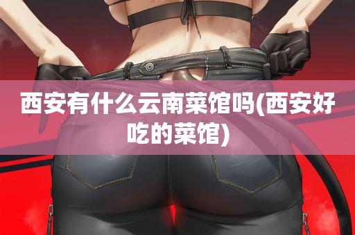 西安有什么云南菜馆吗(西安好吃的菜馆)