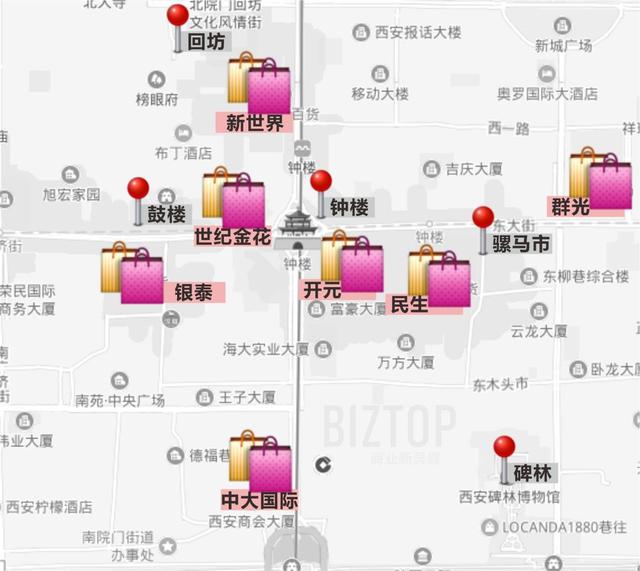 西安钟楼休闲「西安钟楼商圈新蝶变」  第26张