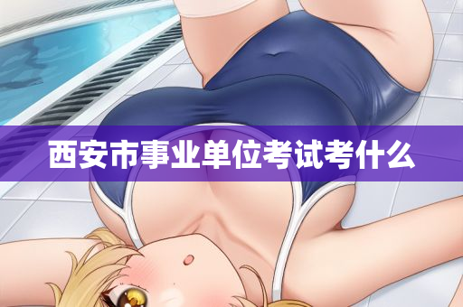 西安市事业单位考试考什么
