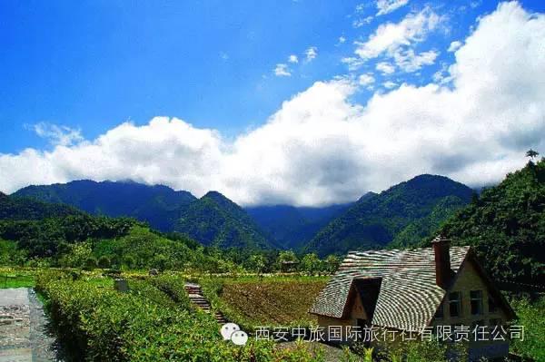 西安著名休闲度假区在哪里秦岭区麓如诗如梦的自然山水「西安旅游攻略」  第2张