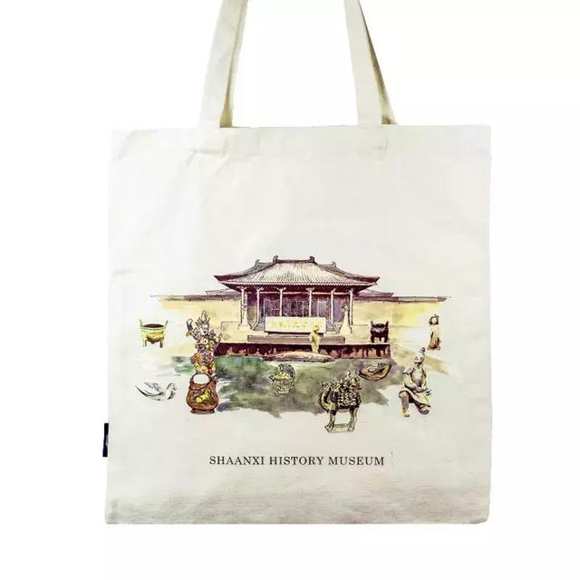 陕西历史博物馆的文创产品「西安男帆布包帆布包帆布包帆布包帆布袋参考价30元」  第17张
