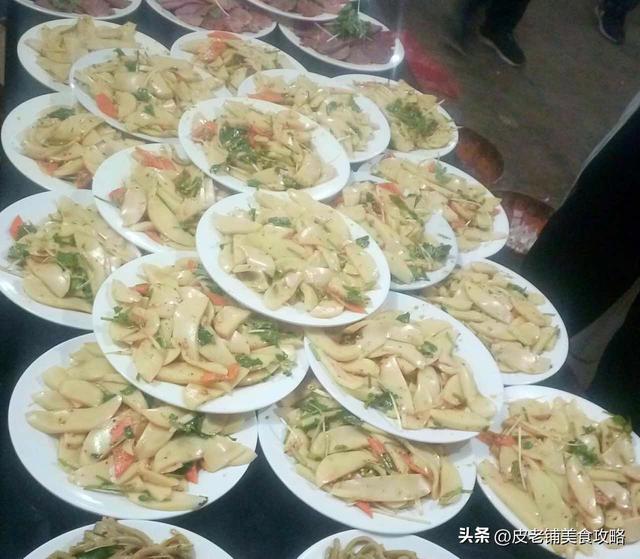 陕西农村一农家过事招待客人的美食，看看你家乡是不是这样吃的「陕西农村一农家过事招待客人的美食」  第4张