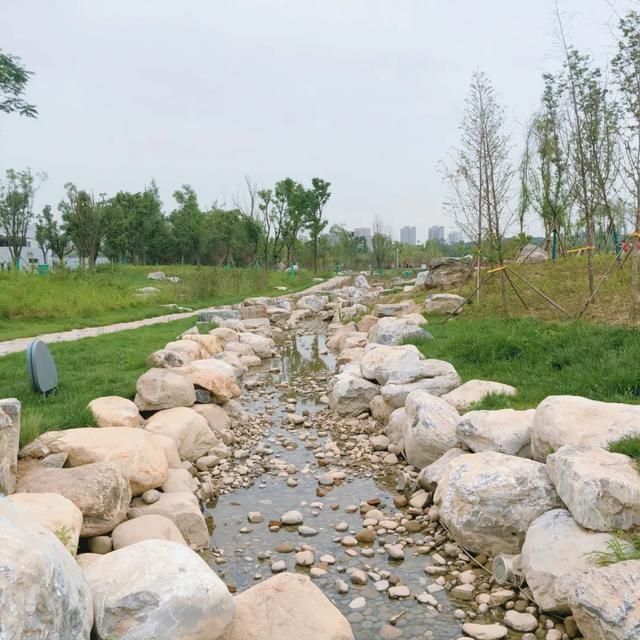 西安长安公园游记「西安休闲钓场西安休闲钓场大家分布着文杏馆、竹里班馆等多处景观」  第11张